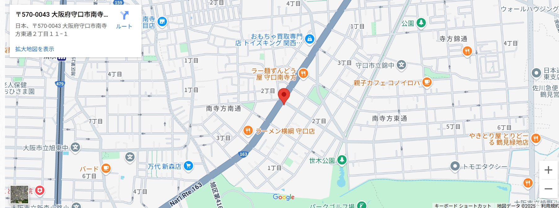 株式会社フロンティアホールディングス地図