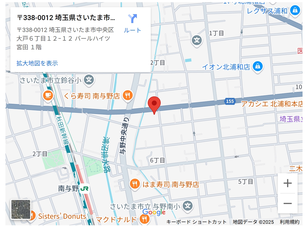 HCS不動産株式会社地図