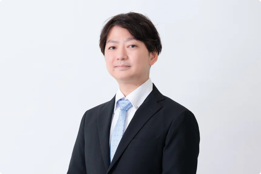 株式会社AlbaLink 取締役CFO 仲川 周の役員紹介用プロフィール写真