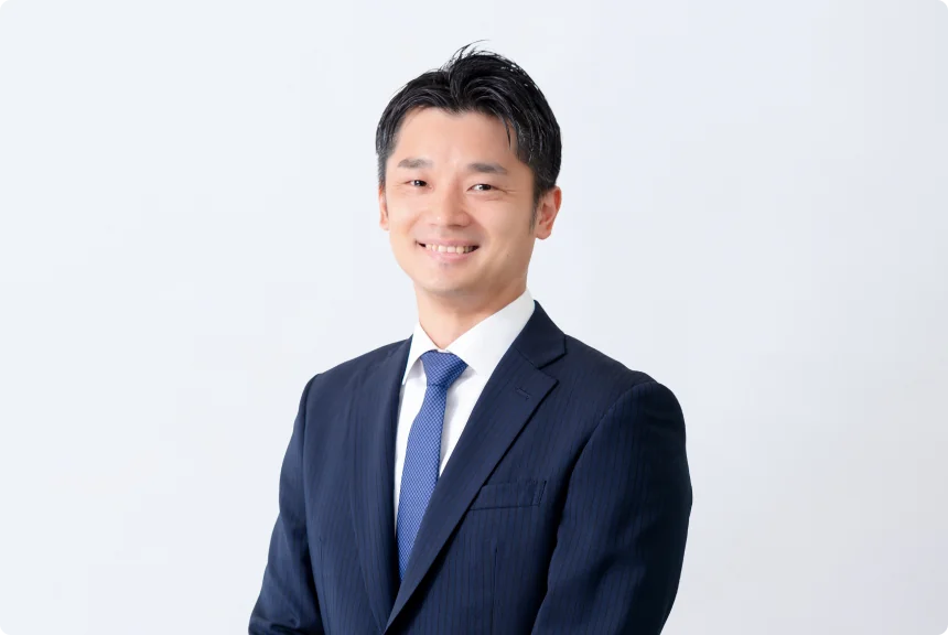 株式会社AlbaLink 代表取締役 河田 憲二の役員紹介用プロフィール写真